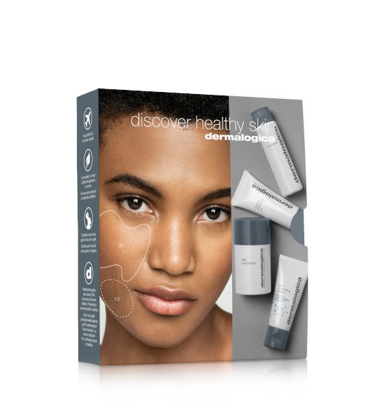 Discover Healthy Skin Kit Side View of Carton e1607695999904